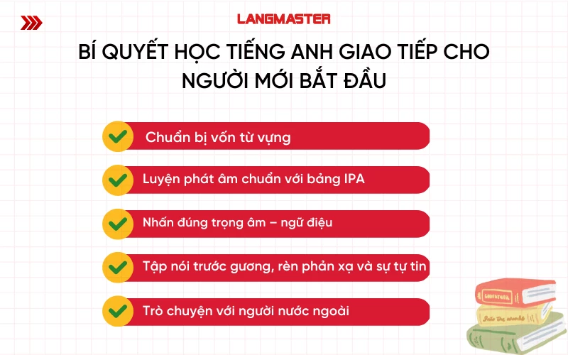Học tiếng anh cho người mới bắt đầu thế nào để nhanh giỏi? (Mách bạn 5 bí kíp cực hay.)