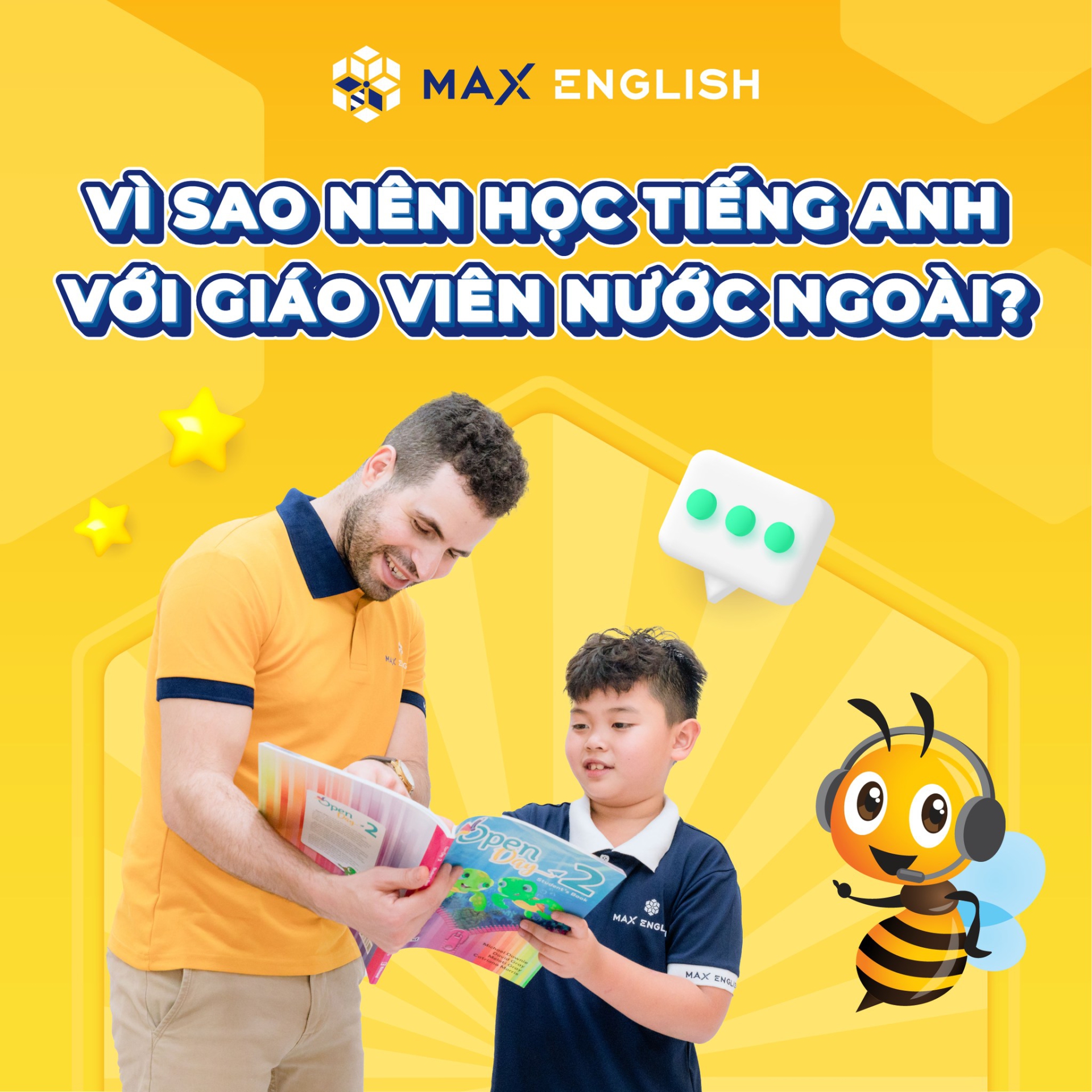 Học tiếng Anh với giáo viên nước ngoài có tốt không? Khám phá ngay lợi ích bất ngờ!