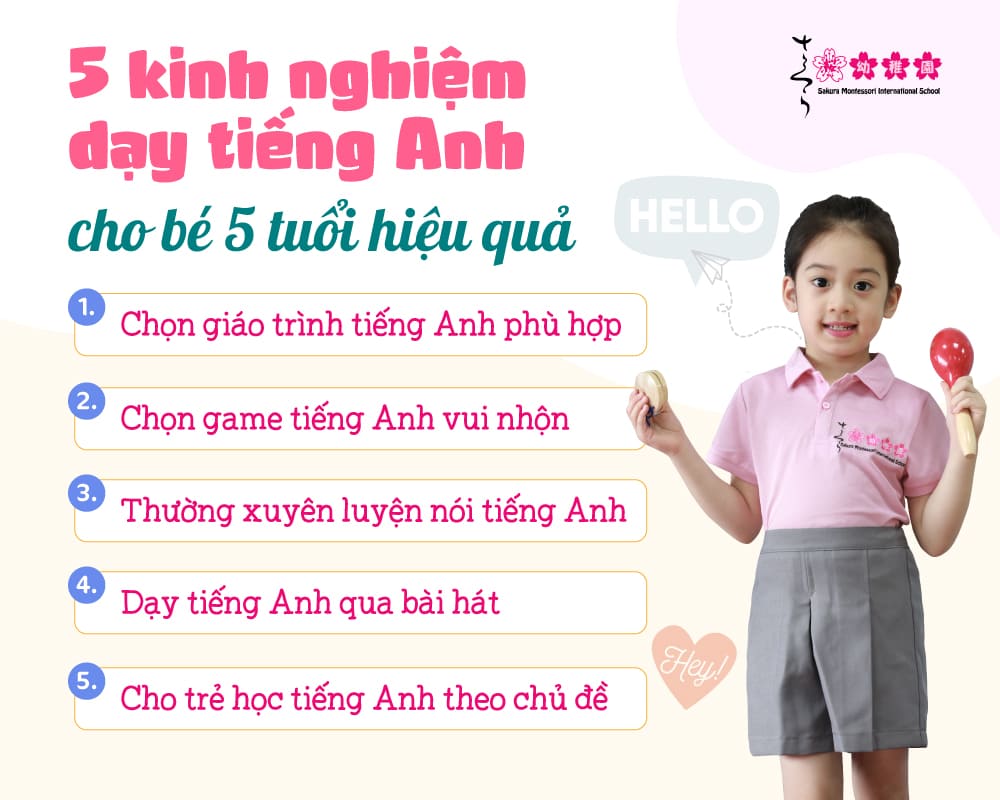 Tiếng anh lớp 5 học sao cho giỏi? Bí kíp giúp bé đạt điểm cao!