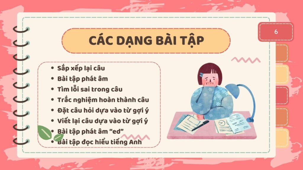 Luyện đề tiếng anh lớp 6 thường xuyên (Giúp bé tự tin hơn khi vào phòng thi)