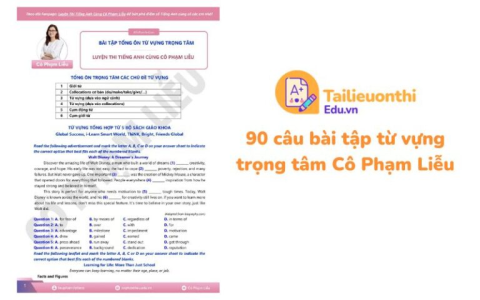Download từ vựng tiếng Anh lớp 12 miễn phí ở đâu chất lượng? Chia sẻ nguồn PDF và ứng dụng học tập tốt nhất.