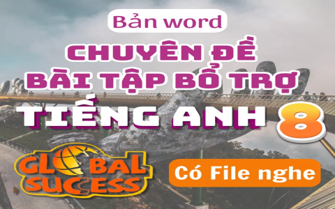 Tìm file PDF sách giáo khoa tiếng anh lớp 8 ở đâu? Tải miễn phí bản chuẩn nhất.