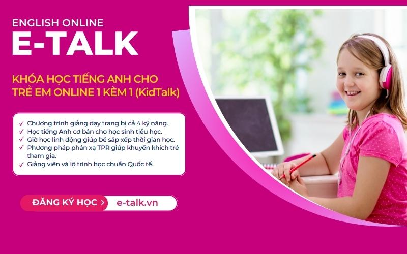 Học tiếng Anh online cho bé 5 tuổi ở đâu tốt, hiệu quả nhất?