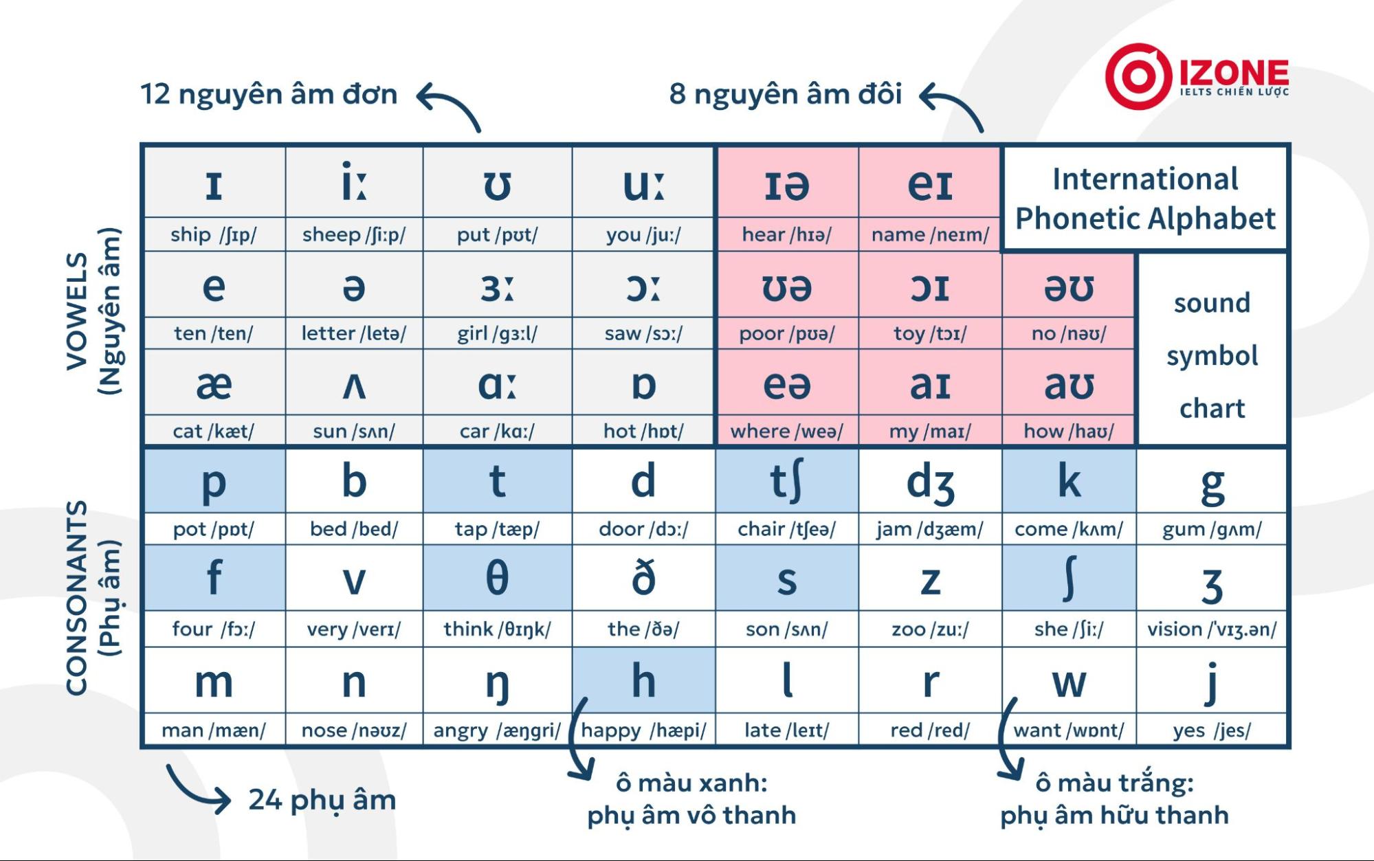 Cần bảng chữ cái phiên âm tiếng Anh đầy đủ? Tải ngay bản miễn phí, dễ học cho người mới.