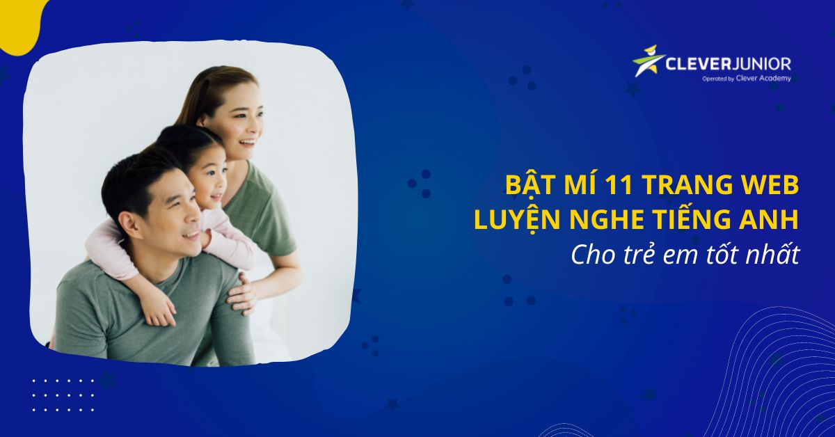 Trang web luyện nghe tiếng anh cho trẻ em hiệu quả tại nhà