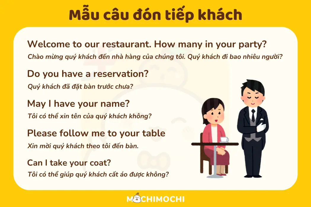 Học tiếng Anh giao tiếp trong nhà hàng dễ ẹc (Bí kíp cho người mới bắt đầu nè)