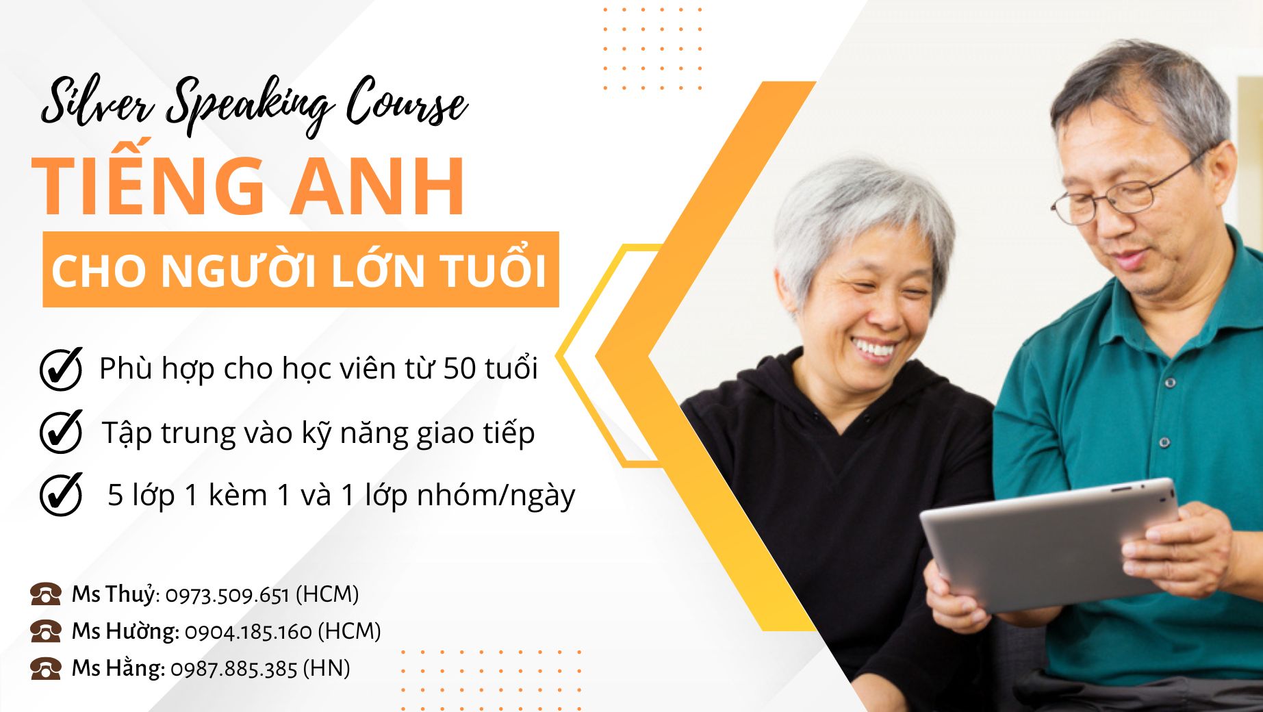 Người lớn bận rộn học tiếng Anh thế nào? Trường dạy tiếng anh cho người lớn có lộ trình riêng.