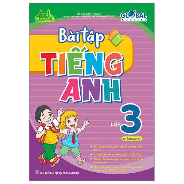 Bài tập tiếng anh lớp 3 chân trời sáng tạo khó không? (Hướng dẫn giải chi tiết)