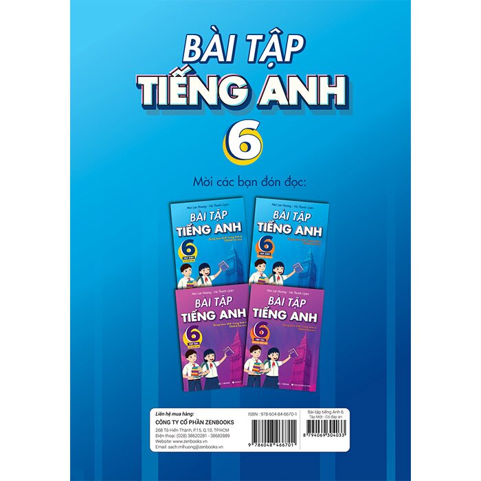 Bài tập tiếng anh lớp 6 tập 1 giải thế nào? Hướng dẫn chi tiết từng bài một.