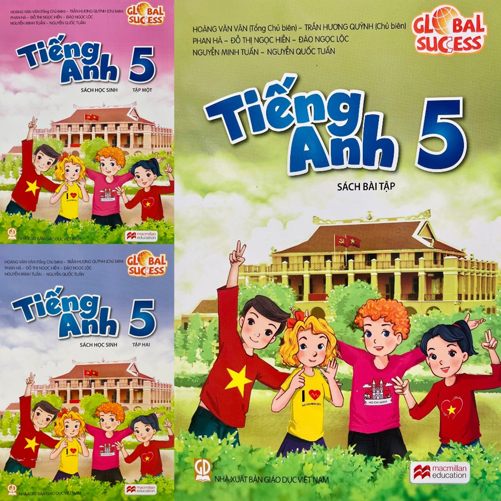 Trọn bộ sách tiếng anh lớp 5 mới nhất (Giúp con tự tin giao tiếp)