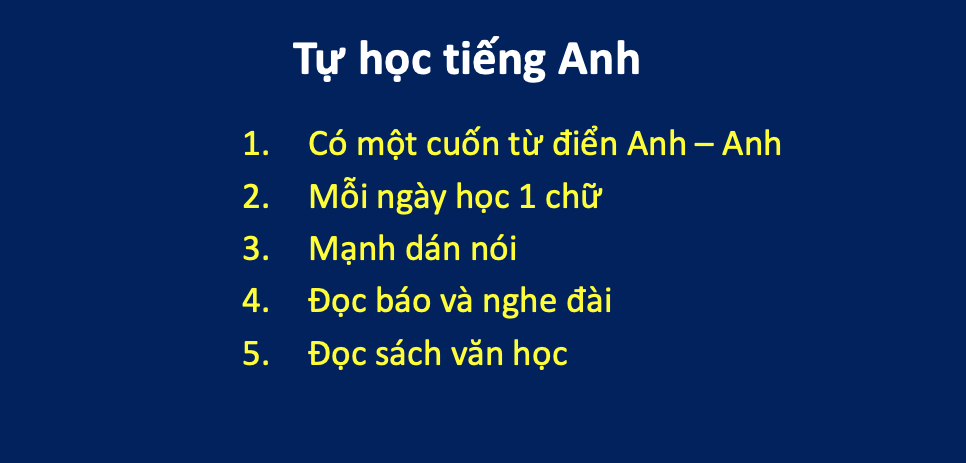 Học tiếng anh cho người mới bắt đầu tự học ở nhà có khó không? Chia sẻ kinh nghiệm thực tế.