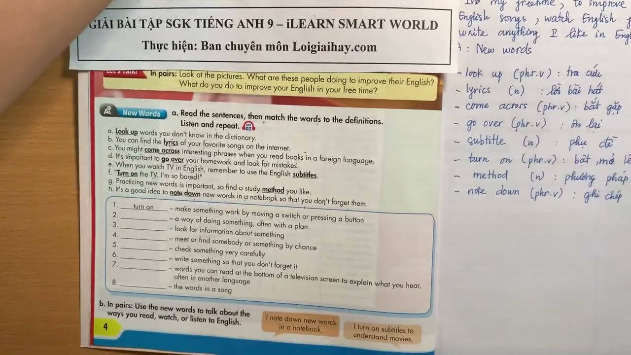 Tiếng Anh lớp 9 Unit 1 có khó không? Cách học hiệu quả đây.