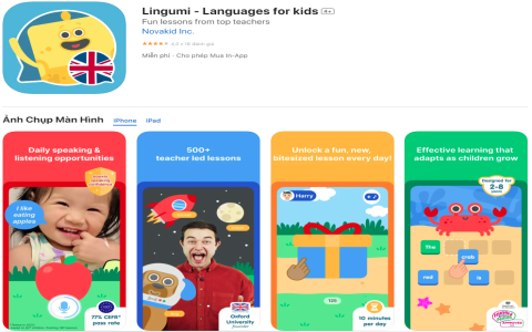 Tự học tiếng anh lớp 3 miễn phí dùng app nào? Top ứng dụng hay cho trẻ em