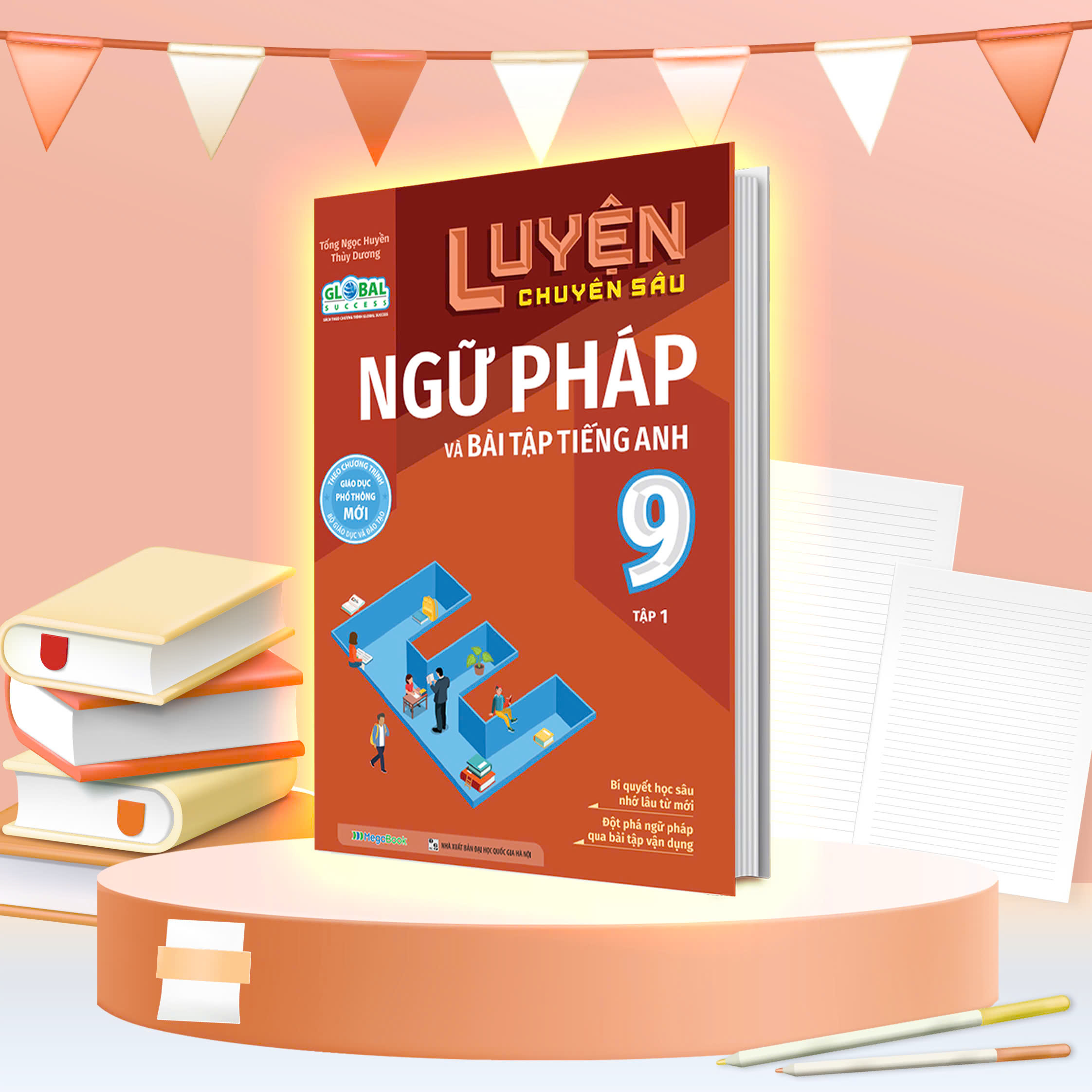 Sách tiếng Anh lớp 9 học ở đâu tốt nhất cho người mới bắt đầu?