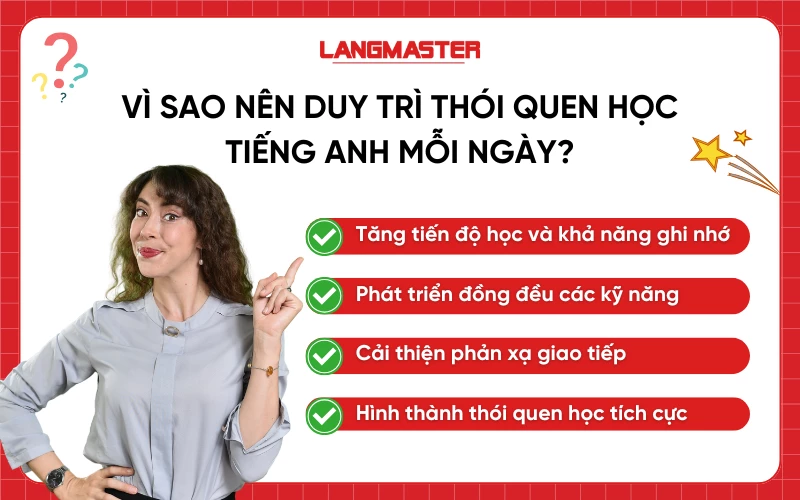 Bí quyết học tiếng anh hiệu quả mỗi ngày? Chỉ cần duy trì thói quen này!