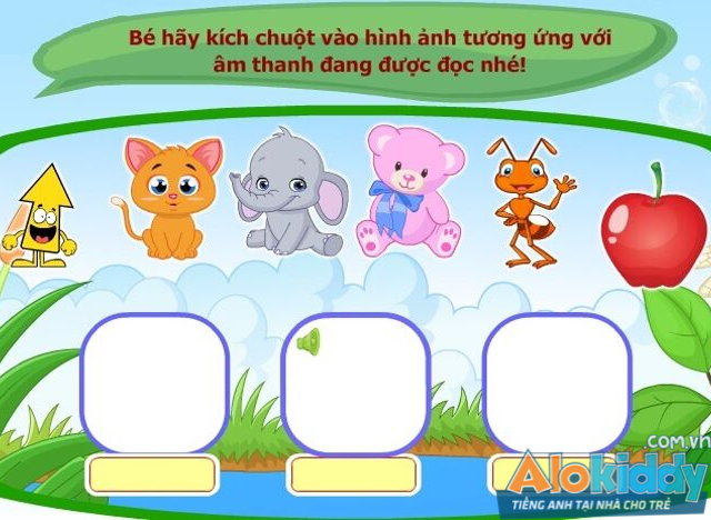 Cho bé học tiếng anh online miễn phí cho trẻ em chỉ với 4 bước đơn giản
