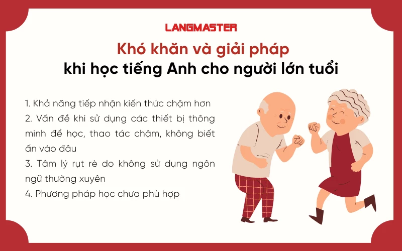 người lớn học tiếng anh khó ở đâu?giải pháp từ chuyên gia ngay!