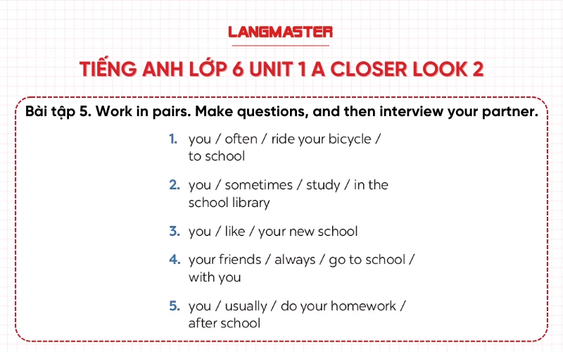 Tiếng Anh lớp 6 Unit 1 học thế nào cho dễ hiểu? Mấy cách này đơn giản lắm nè.
