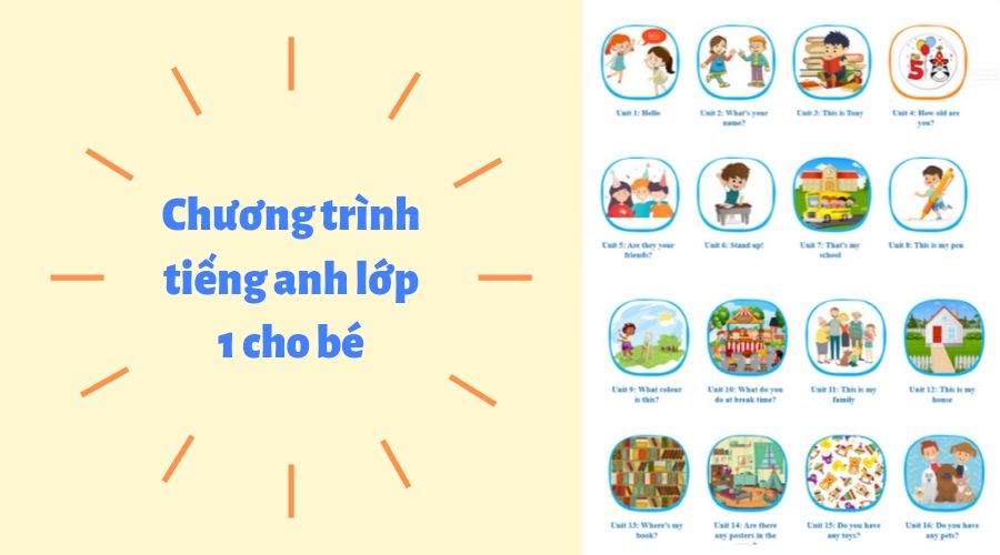 Chương trình dạy tiếng Anh lớp 1 như nào? Cho bé học tốt với 3 cách hay!