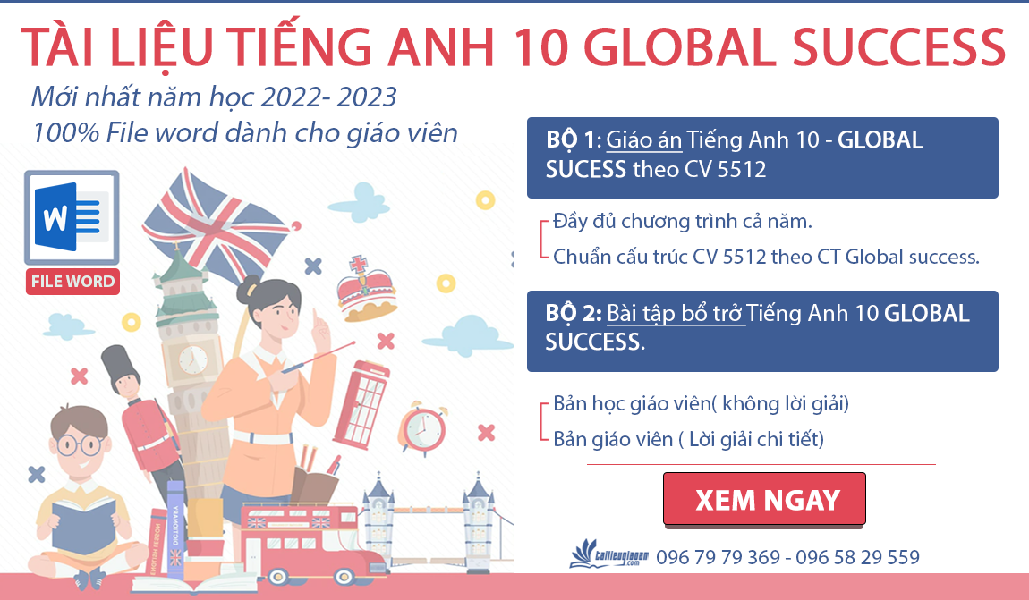 Tài liệu soạn tiếng anh lớp 10 đầy đủ: Tải ngay miễn phí!